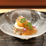 肉割烹 上 - 牛コンソメジュレ