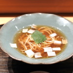 肉割烹 上 - 牛と蛤の醤油ラーメン