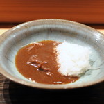 肉割烹 上 - 牛筋カレー