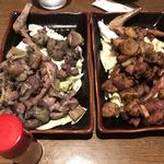 炭味屋 - 左から塩、みそ