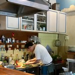 イムイェム - 店主がパクチーを盛ってますね^ ^