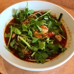 イムイェム - トムヤム麺 regular（中華麺）：1100円