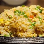 スコール - 特製ガーリックライス（せっかくなのでドアップで）