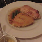 ブション - 若鶏胸肉のフォワグラ詰め