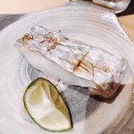 鮨 はしもと - 2018.6.  太刀魚の焼物