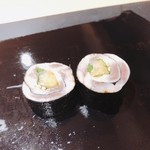 鮨 はしもと - 2018.6.  鰯タク巻き