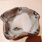 鮨 はしもと - 2018.6.  ガリ