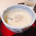 鮨 はしもと - 2018.6.  毛蟹の茶碗蒸し