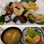 Sennari Zushi - おまかせ寿司（2500円）