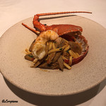 カーサ・デル・チーボ - 伊勢海老とフレッシュ ポルチーニ茸のパヴェッテ