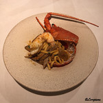 カーサ・デル・チーボ - 伊勢海老とフレッシュ ポルチーニ茸のパヴェッテ