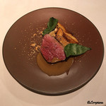 カーサ・デル・チーボ - 猪肉(ｼｼﾆｸ)』の内モモ肉のアッロースト