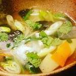 あがり屋 - 「野菜スープ」