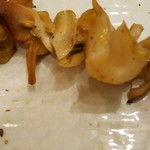 築地寿司清 - 貝ひも2種類