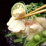 鮨 おくの - 骨まで柔らかなカスベは素材の味が生きてます♬