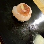 鮨 おくの - 甘海老♬（甘海老の味噌の醤油漬け）♡