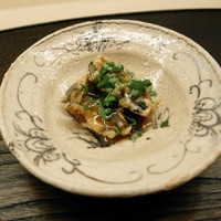 蓮 三四七 - アユのかき揚げ