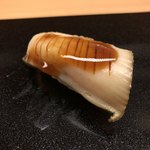 鮨 田可尾 - 蒸し鮑（承認済み）