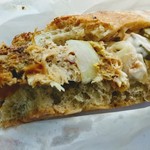 パン工房 ブランジェリーケン - こんなにびっちりとリエット！ピクルスもガッツリ＼(^o^)／