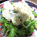 ふく田 - 定番のポテトサラダ