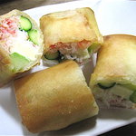 ふく田 - 定番の春巻き