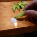 天寿し - ☆お塩をちょんちょんとつけて☆