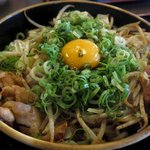 宮崎郷土料理 どぎゃん - スタミナそば 混ぜる前