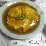 清華 - 2011/08/04 一品料理、カニ玉1360円