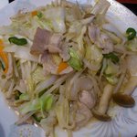 サウスヴィラ - 野菜炒めのアップ。