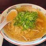 らーめん 紫龍 - 2018年7月　醤油らーめん1.5玉（650円）