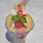 資生堂パーラー - 和歌山県 酒井農園産 あらかわの桃のパフェ