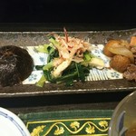 オススメのおばんさいの盛り合わせ