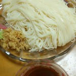 かも川手延素麺 - 長いままだから綺麗に出来なかった(笑)