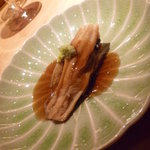 Gionokumura - お魚料理２品目　あなごのお寿司。