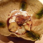 Gionokumura - フォアグラ料理　フォアグラとお芋、洋ナシが入っています♪