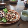 ブルーム カフェ - 料理写真:バーベキューチキン丼全景