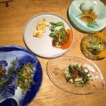 中国菜 四合院凛丹 - 前菜盛り合わせ　3人分　2250円だと思う