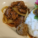 大衆中遊華食堂 八戒 - 生ラムクミン炒めカリィ&マトンボール