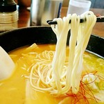 ラーメン信 - 細ストレート麺