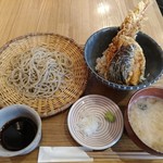横濱蕎麦 傳介 - （ランチ）せいろ＋小天丼