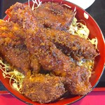 玉龍飯店 - ミックス丼1500円 ご飯大盛り＋100円