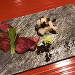 肉屋 雪月花 NAGOYA - イチボ肉の漬け