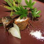 味噌dining cotokama - 鮎のフライ