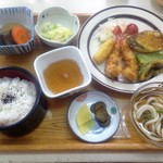 ななっこ - 2018/07　てんぷら定食