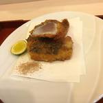 蓬左茶寮 - レアな鰺フライ