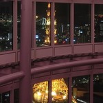 HALE海's - 仙石山森タワー47階(198.9m)からの東京タワー(332.6m)