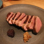 原価ビストロBAN！ - マグレ鴨の鉄板グリル