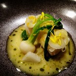 L'eau Blanche - 魚料理