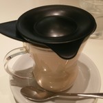 フラッグス カフェ - 森の木の実のミルクティー