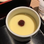 はかた天乃 - 茶碗蒸し 梅肉であっさり